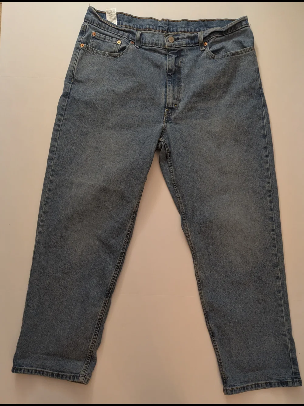 Levi's 550 38x30 Relaxed Fit Men's Jeans - Blue